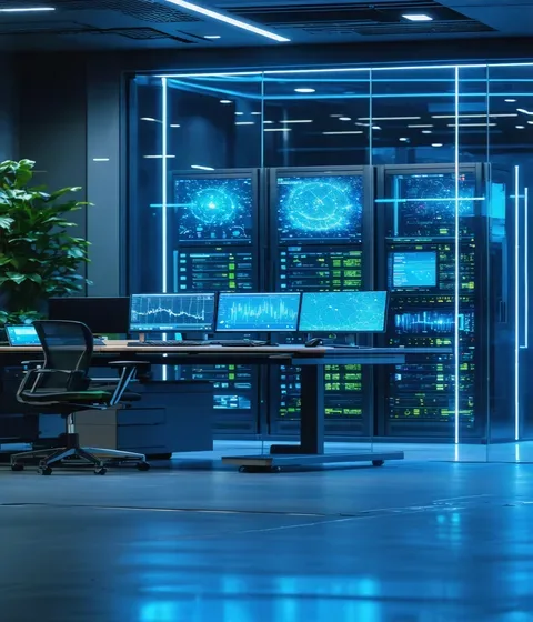 Iotpathway operations control room with IoT monitoring dashboards